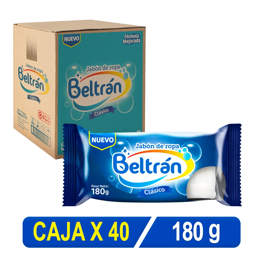 Jabón BELTRAN Clásica 175g | Caja X 40 Uni