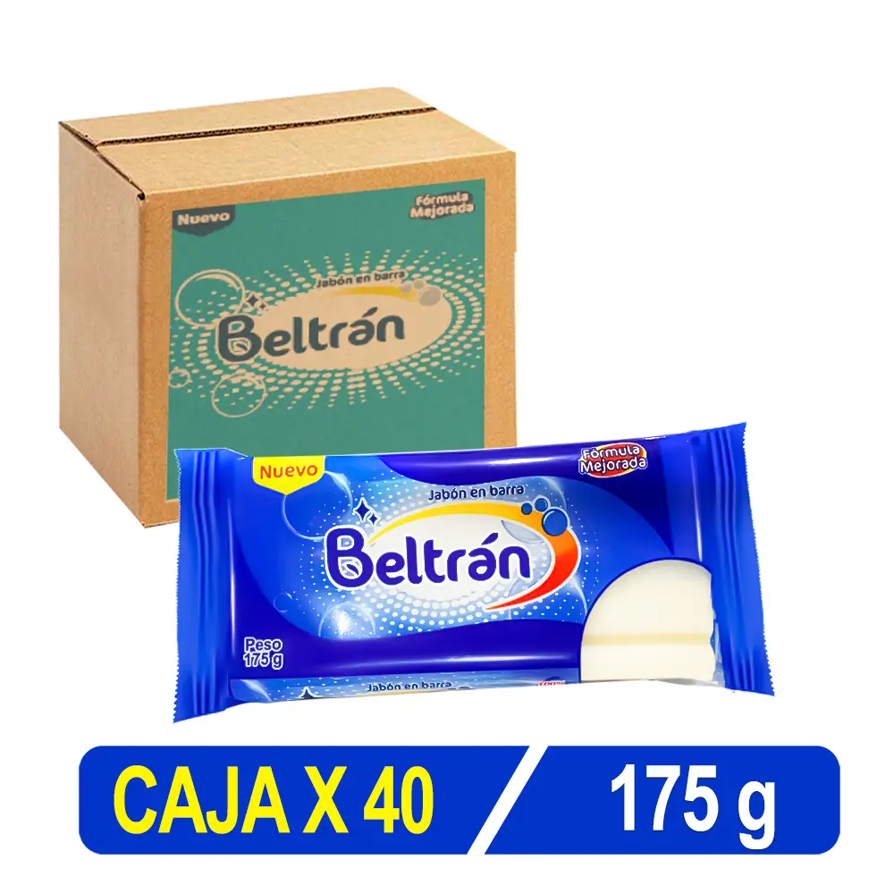 Jabón BELTRAN Clásica 175g Caja X 40 Uni